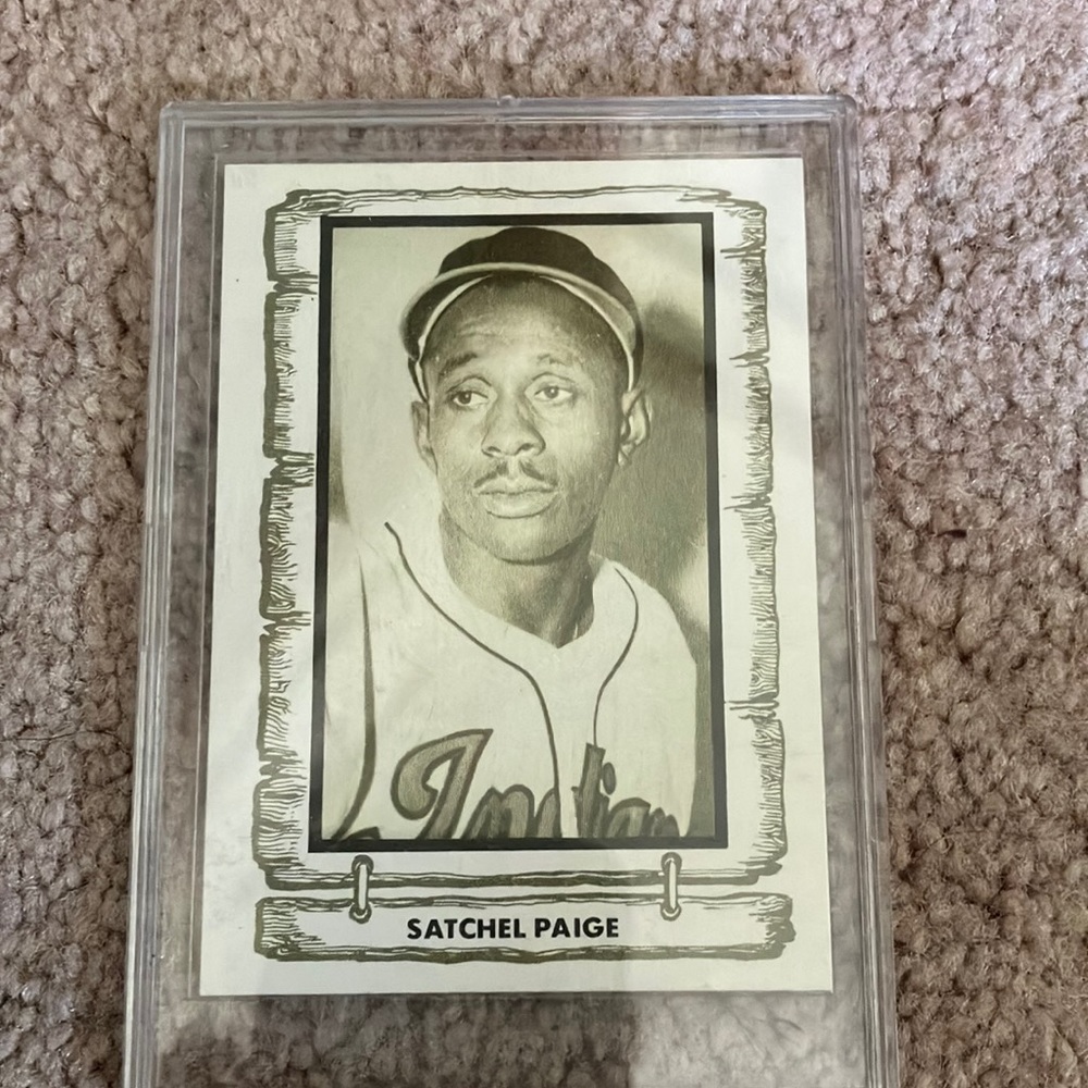 Satchel Paige baseball card